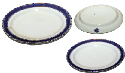Set of 3 Burleighware Platters .1